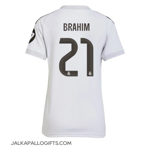 Real Madrid Brahim Diaz #21 Kotipaita Naiset 2025-26 Lyhythihainen
